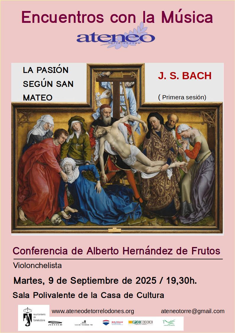 La pasión según San Mateo de J. S. Bach ( 1ª sesión)